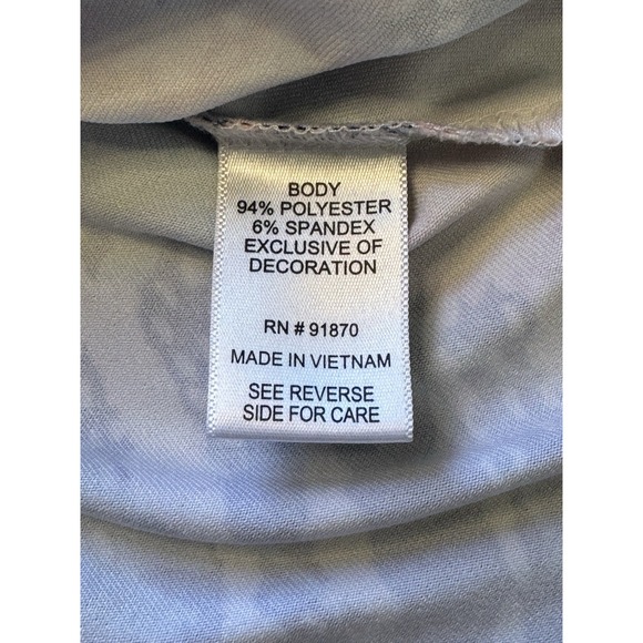 Pebble Beach Performance Sleeveless‎ Golf Top L 1/4 Zip Dry-Luxe Floral Print - Picture 6 of 7